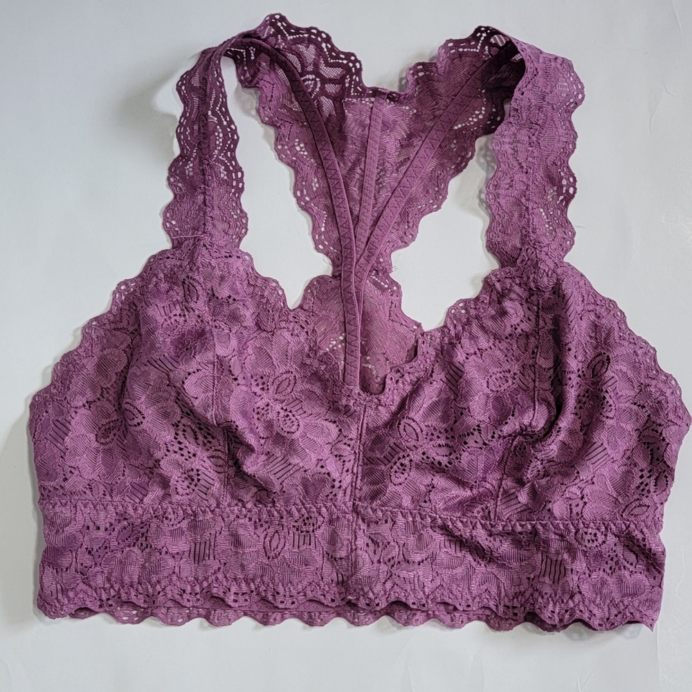 Felina Women Lace Racerback  Bralette/ Size M